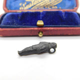 Ancient Roman Case Bronze Harpocrates Charm or Pendant circa 200 AD
