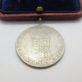 King William & Queen Mary Half Crown Coin 1689 Fair Condition .925 Silver