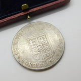 King William & Queen Mary Half Crown Coin 1689 Fair Condition .925 Silver