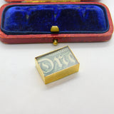 9ct Gold In Case of Emergency £1 Note Charm Pendant Vintage 1983 London