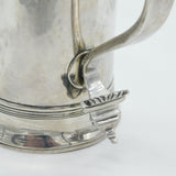 George III Sterling Silver Pint Tankard Mug Antique 1792 London Thomas Chawner