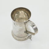 George III Sterling Silver Pint Tankard Mug Antique 1792 London Thomas Chawner