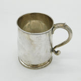 George II Sterling Silver Christening Mug Antique 1730 London Edward Pocock