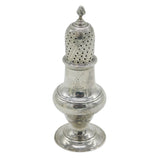 George III Sterling Silver Crested Muffineer Caster Antique 1778 London