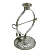 Edwardian Sterling Silver 'Wax Jack' on Stand Antique 1909 London