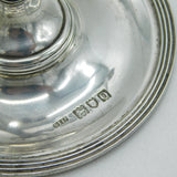 Edwardian Sterling Silver 'Wax Jack' on Stand Antique 1909 London