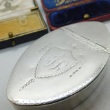 York Assay Georgian Sterling Silver Bright Cut Snuff Box Antique c1790 R. Jones