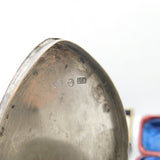 York Assay Georgian Sterling Silver Bright Cut Snuff Box Antique c1790 R. Jones