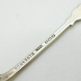 WW1 Sterling Silver Enamel Nurse Pattern Teaspoons Antique 1914 Birmingham