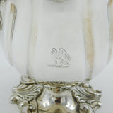 William IV Pair of Sterling Silver Rococo Sauce Boats Antique 1832 London