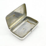 19th Century Russian Sterling Silver Niello Snuff Box Antique 1882 Moscow