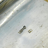 19th Century Russian Sterling Silver Niello Snuff Box Antique 1882 Moscow