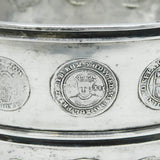 Sterling Silver Two-Handled Early Coin Set Trophy Cup Antique 1903 London
