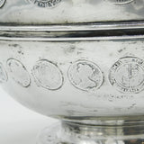 Sterling Silver Two-Handled Early Coin Set Trophy Cup Antique 1903 London