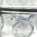 Sterling Silver Two-Handled Early Coin Set Trophy Cup Antique 1903 London