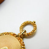 Regency 15ct Gold Cased Watercolour Mourning Pendant Locket c1830 Antique