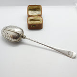 Victorian Sterling Silver 'Teaette' Tea Infuser Spoon 1892 London George Gray
