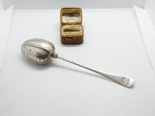 Victorian Sterling Silver 'Teaette' Tea Infuser Spoon 1892 London George Gray