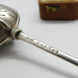 Victorian Sterling Silver 'Teaette' Tea Infuser Spoon 1892 London George Gray