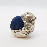 Edwardian Sterling Silver Baby Chick Pin Cushion Antique 1908 Chester S. Mordan