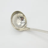 Scottish Provincial Dundee Sterling Silver Fiddle Thread Ladle c1820 Georgian