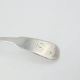 Scottish Provincial Dundee Sterling Silver Fiddle Thread Ladle c1820 Georgian