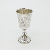 Anatoliì Apollonovich Artsibashev Russian Silver Kiddush Cup Antique 1895 Victorian