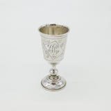 Anatoliì Apollonovich Artsibashev Russian Silver Kiddush Cup Antique 1895 Victorian
