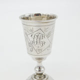 Anatoliì Apollonovich Artsibashev Russian Silver Kiddush Cup Antique 1895 Victorian