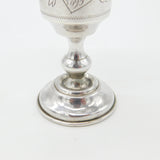 Anatoliì Apollonovich Artsibashev Russian Silver Kiddush Cup Antique 1895 Victorian