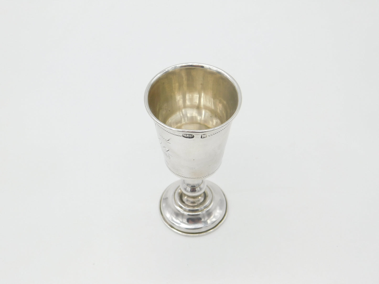 Anatoliì Apollonovich Artsibashev Russian Silver Kiddush Cup Antique 1895 Victorian