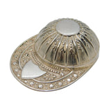 Sterling Silver Jockey Cap Novelty Tea Caddy Spoon Vintage 1971 Sheffield