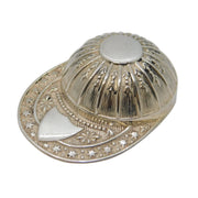 Sterling Silver Jockey Cap Novelty Tea Caddy Spoon Vintage 1971 Sheffield