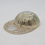 Sterling Silver Jockey Cap Novelty Tea Caddy Spoon Vintage 1971 Sheffield