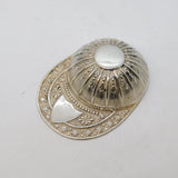 Sterling Silver Jockey Cap Novelty Tea Caddy Spoon Vintage 1971 Sheffield