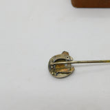 Victorian Sterling Silver Lucky Racehorse Stick Pin Antique c1880
