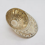 Sterling Silver Jockey Cap Novelty Tea Caddy Spoon Vintage 1971 Sheffield