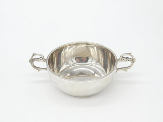 Sterling Silver Celtic Handle Drinking Quaich Cup Vintage 1996 Birmingham