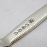 Victorian Sterling Silver Double-Ended Medicine Spoon Antique 1886 London
