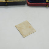 Victorian Penny Black 1d Postage Stamp PF 4 Margin Example Antique 1840 VF