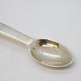 Victorian Sterling Silver Double-Ended Medicine Spoon Antique 1879 London
