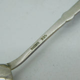Boxed Set of Danish Sterling Silver Enamel Cymric Pattern Teaspoons Antique P. Hertz
