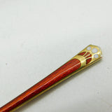 Scandinavian Boxed Set of Sterling Silver Gilt Enamel Teaspoons Antique