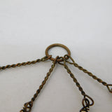 George III Pearl, Coral, Carnelian Faith, Hope & Charity Charm Fob Antique c1800