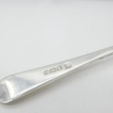 Boxed Set of Sterling Silver Tea Spoons & Tongs Antique 1915 Sheffield Art Deco