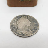 King William III Early Milled Sterling Silver Shilling Coin 1697 Fair Condition