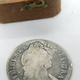 King William III Early Milled Sterling Silver Shilling Coin 1697 Fair Condition