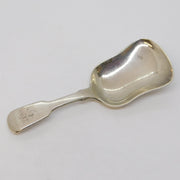 William IV Sterling Silver 'E' Initial Tea Caddy Spoon Antique 1833 London