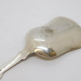 William IV Sterling Silver 'E' Initial Tea Caddy Spoon Antique 1833 London