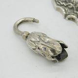 Victorian Sterling Silver Floral Form Chamberstick Antique 1848 Sheffield